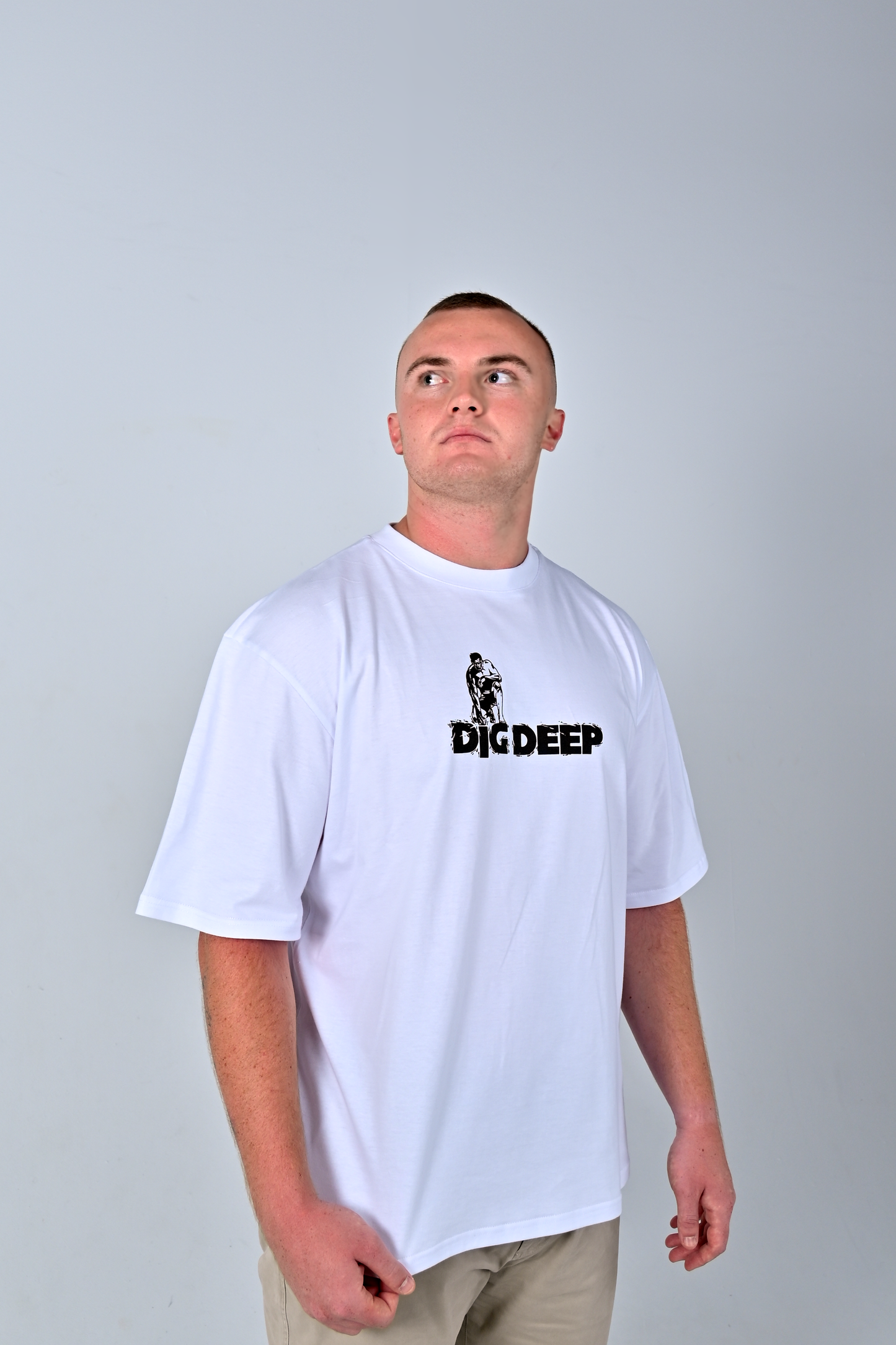 Oversized tee - White