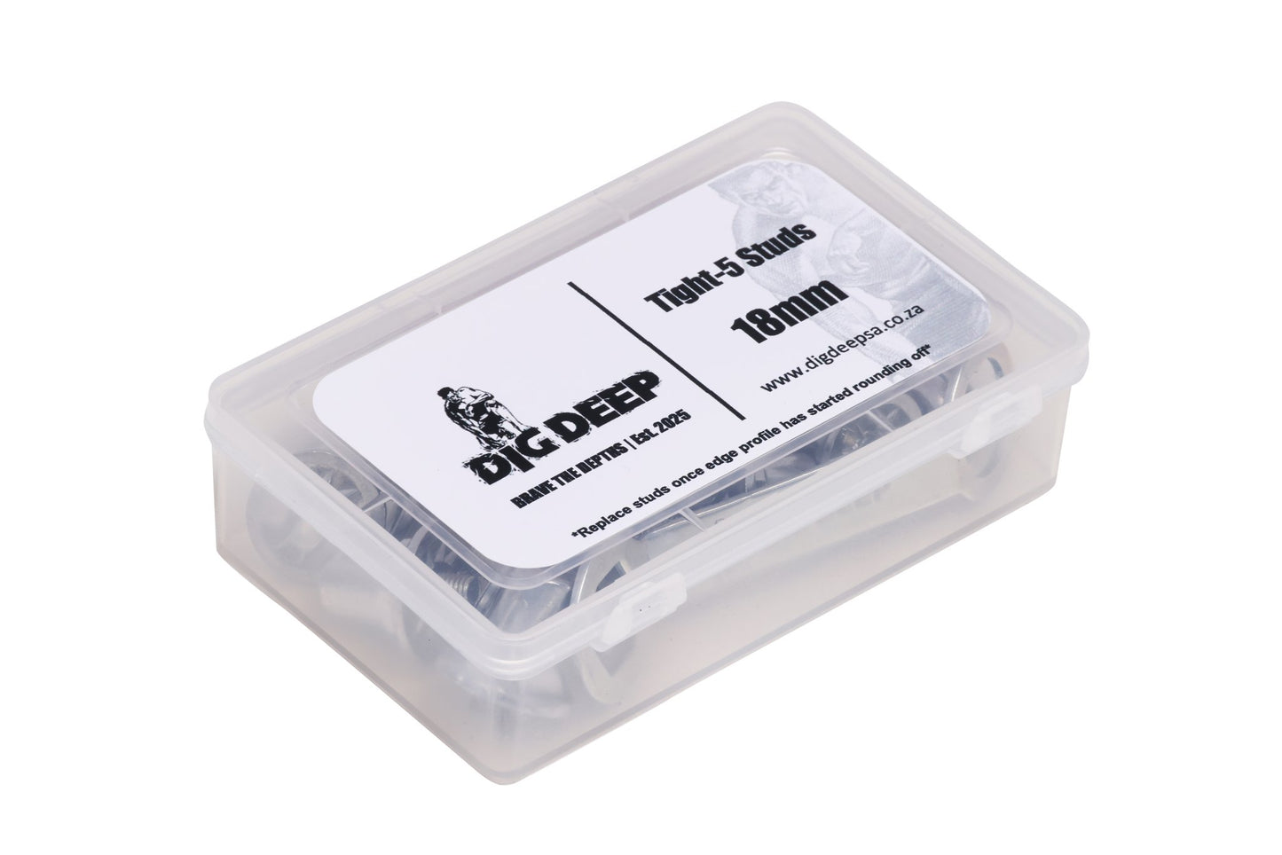 Dig Deep Tight 5 Rugby Studs - 18mm