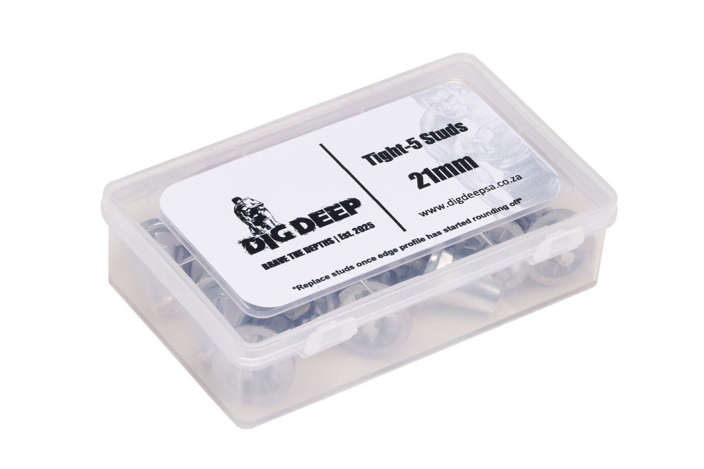 Dig Deep Tight 5 Rugby Studs - 21mm