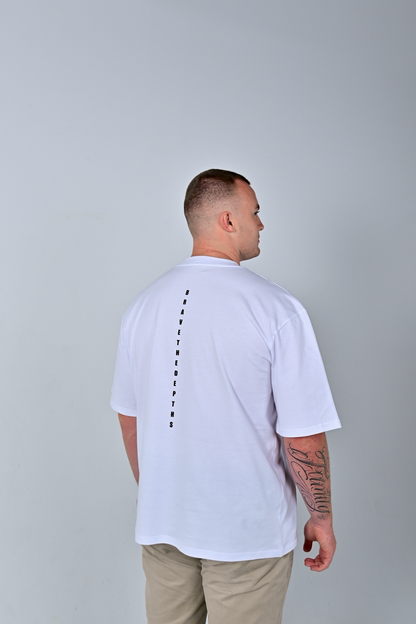 Oversized tee - White